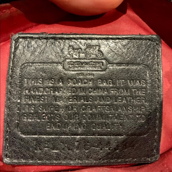 Coach leather Madison swingpack crossbody purse - Picture 4 of 4